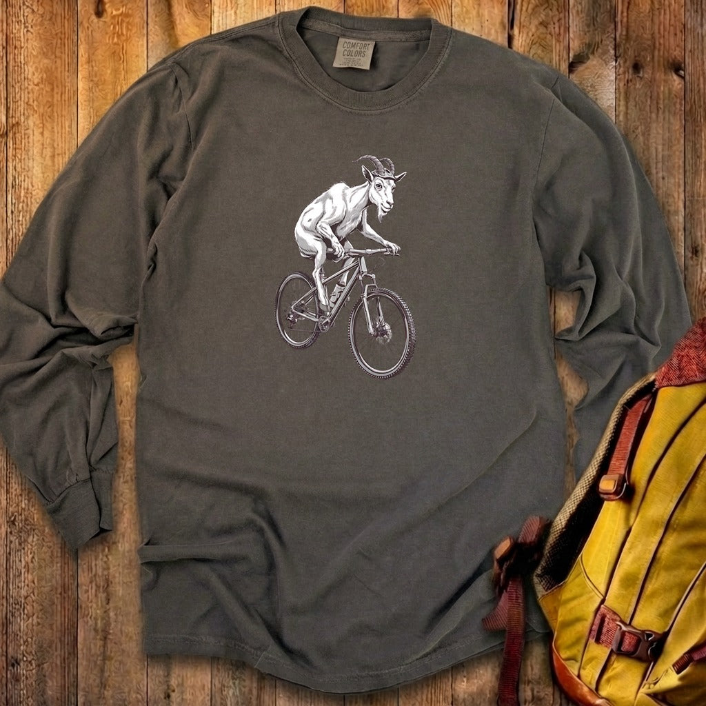 Mountain Goat Bike Cotton Long Sleeve