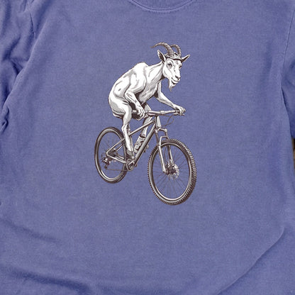 Mountain Goat Bike Cotton Long Sleeve