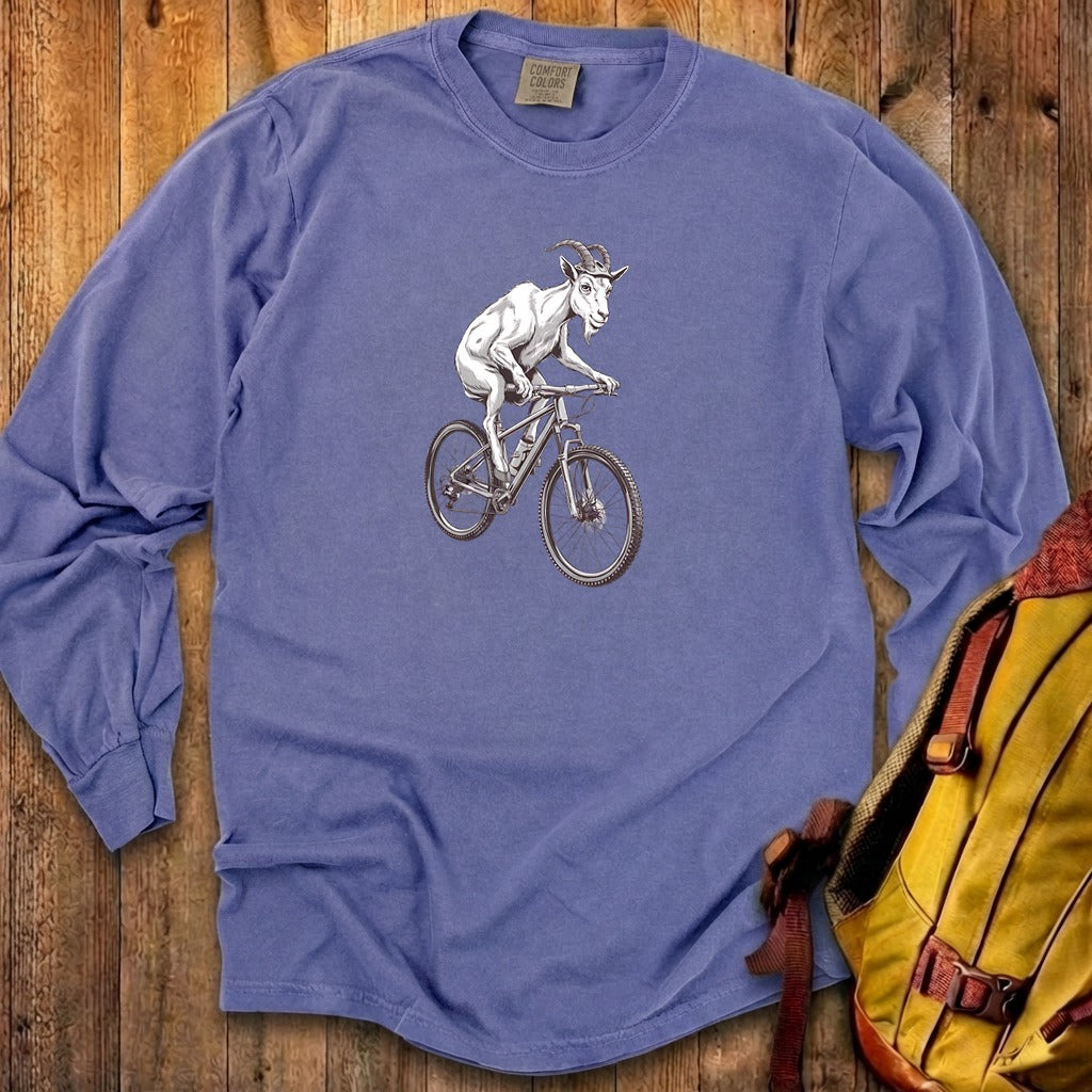 Mountain Goat Bike Cotton Long Sleeve