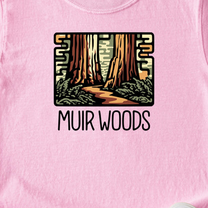 Muir Woods National Monument Kids Cotton T-Shirt