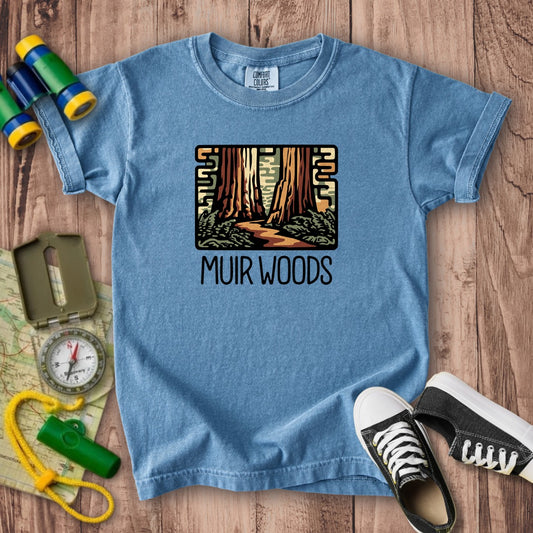 Muir Woods National Monument Kids Cotton T-Shirt