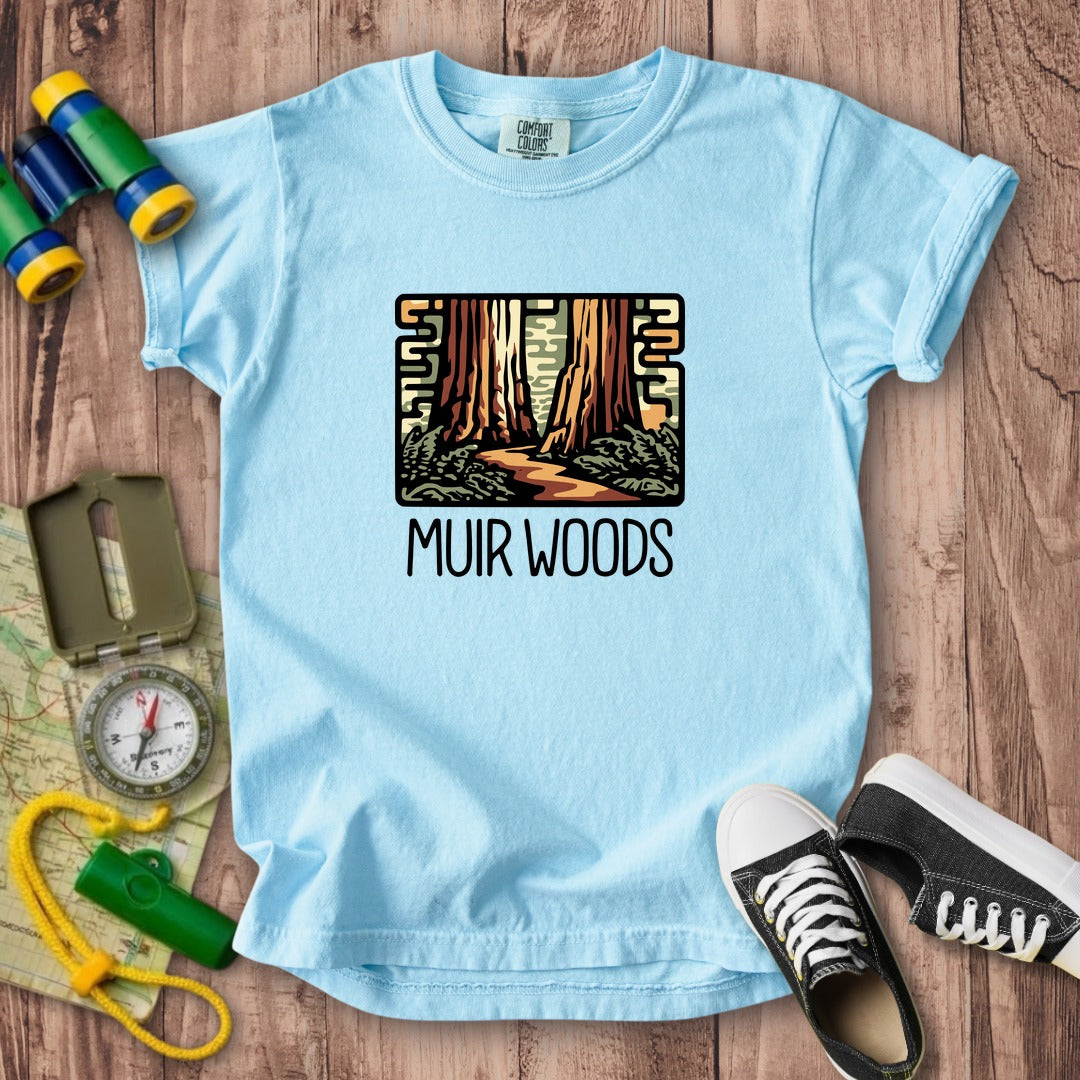 Muir Woods National Monument Kids Cotton T-Shirt