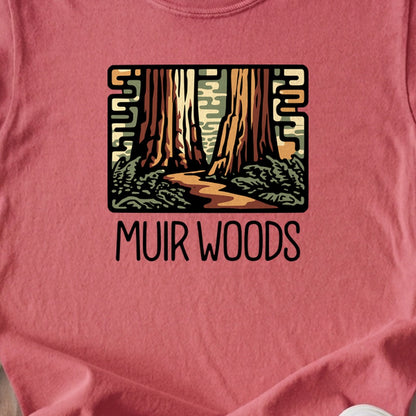 Muir Woods National Monument Kids Cotton T-Shirt