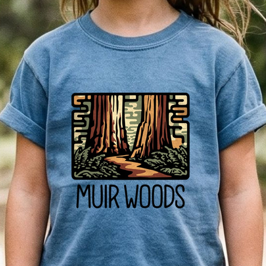 Muir Woods National Monument Kids Cotton T-Shirt