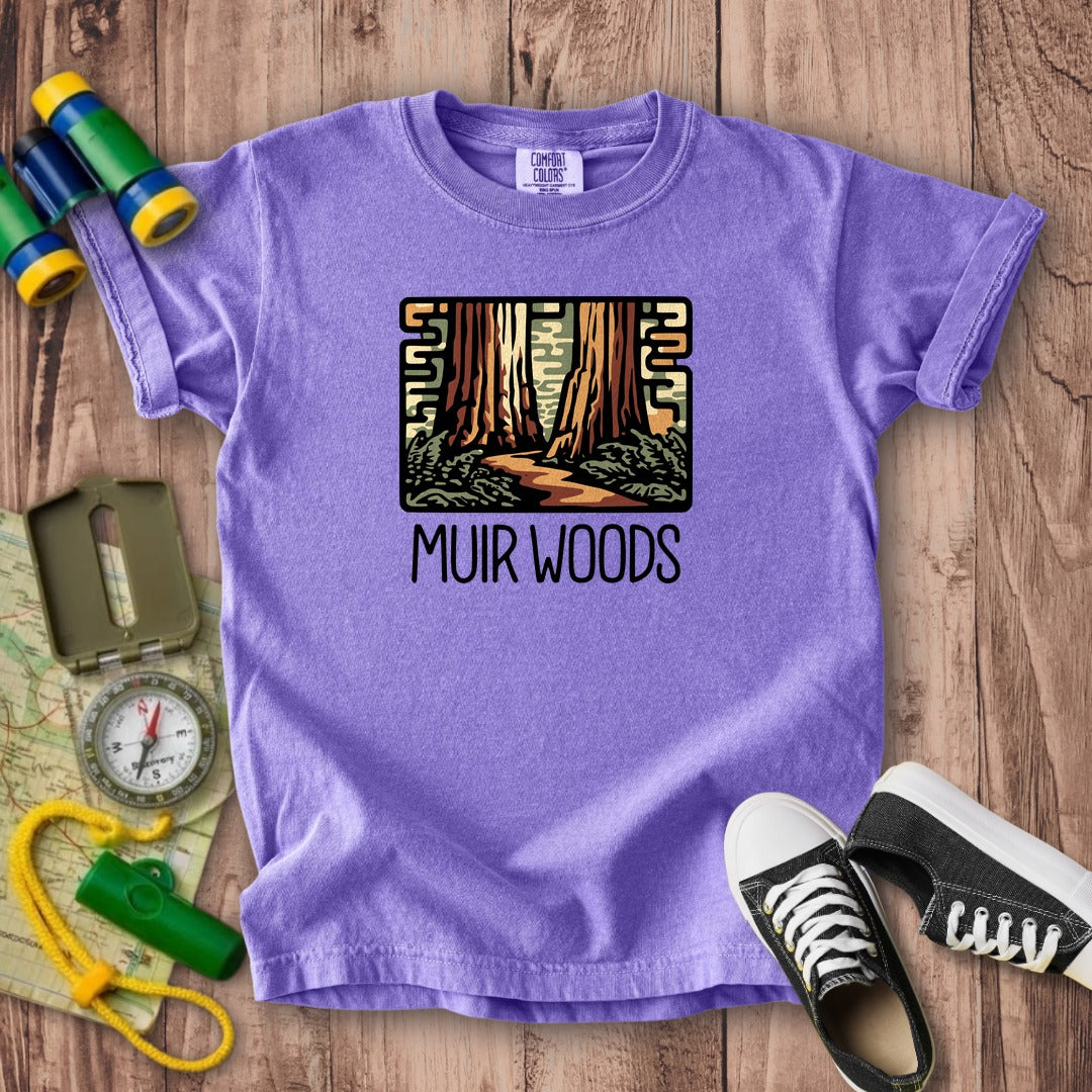 Muir Woods National Monument Kids Cotton T-Shirt