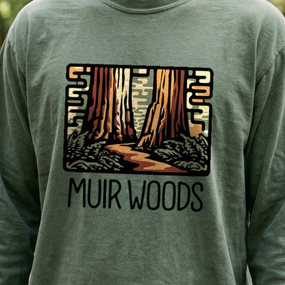 Muir Woods National Monument Cotton Long Sleeve