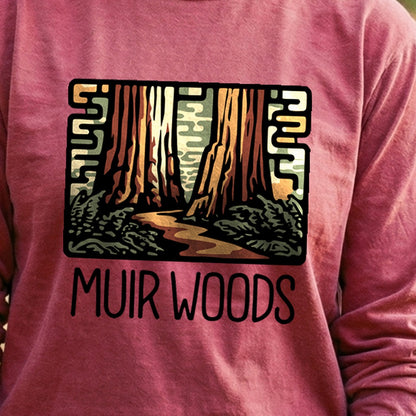 Muir Woods National Monument Cotton Long Sleeve