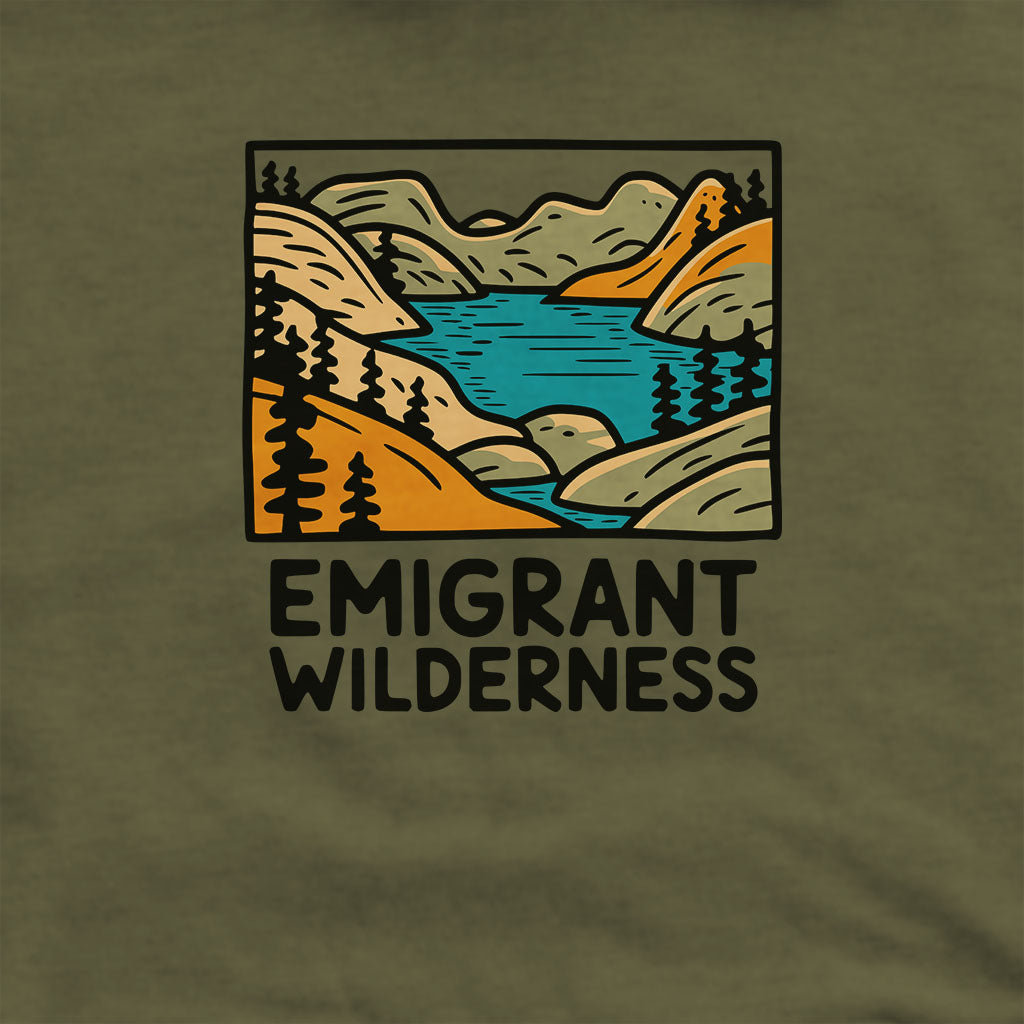 Emigrant Wilderness Hoodie Adventure and Outdoors Themed Hoodie