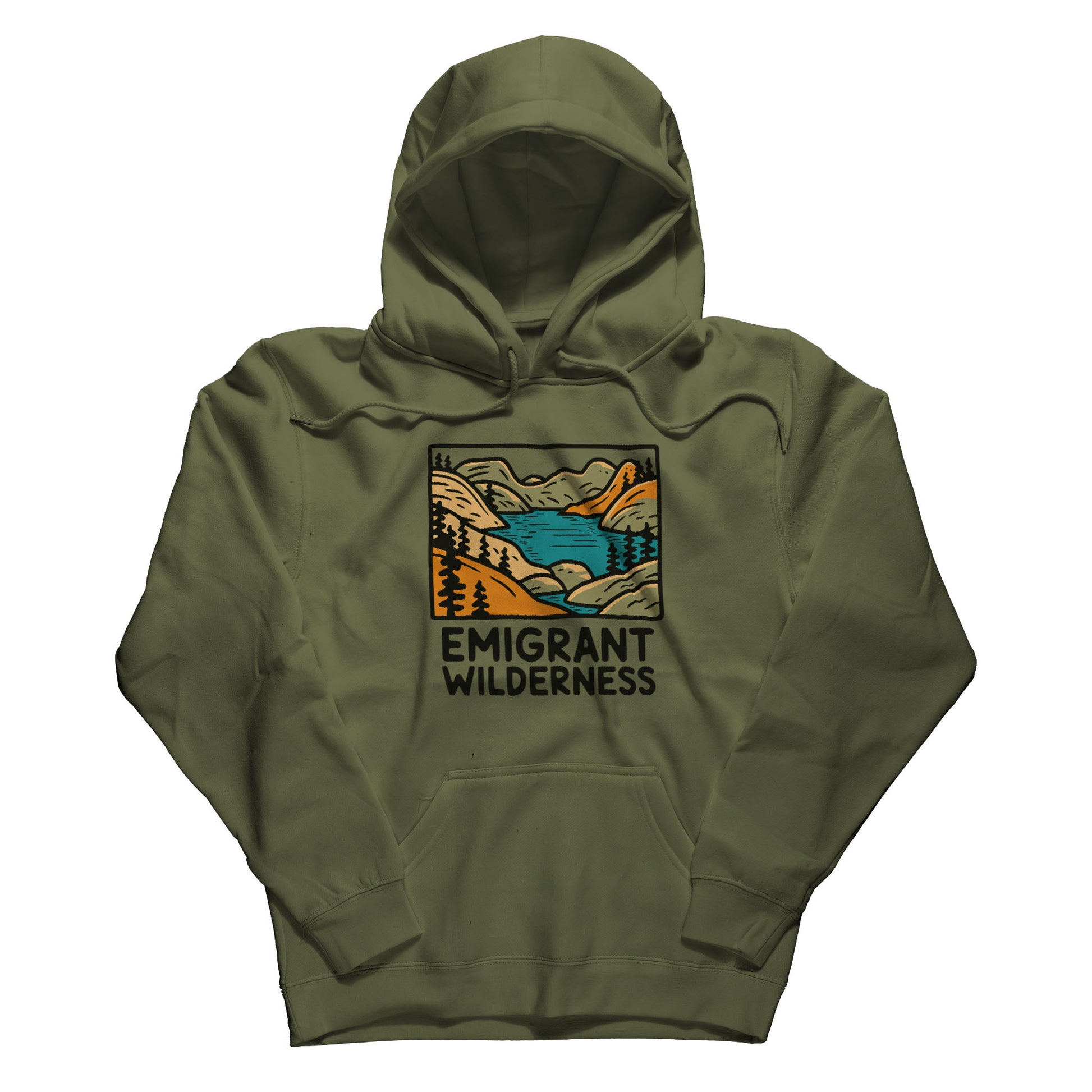 Emigrant Wilderness Hoodie Adventure and Outdoors Themed Hoodie
