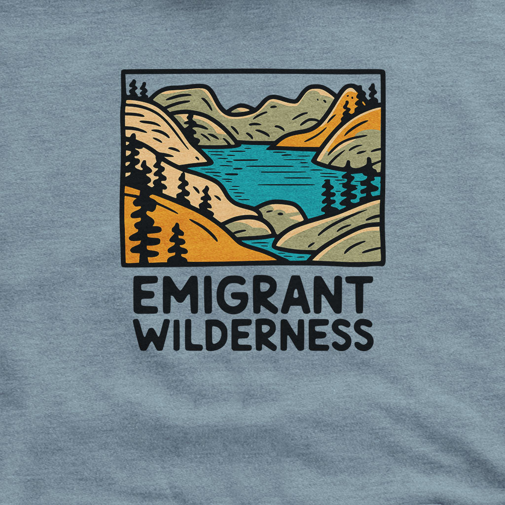 Emigrant Wilderness Hoodie Adventure and Outdoors Themed Hoodie