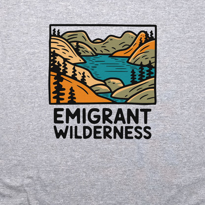 Emigrant Wilderness Crewneck Sweatshirt Adventure and Outdoors Themed Sweatshirt