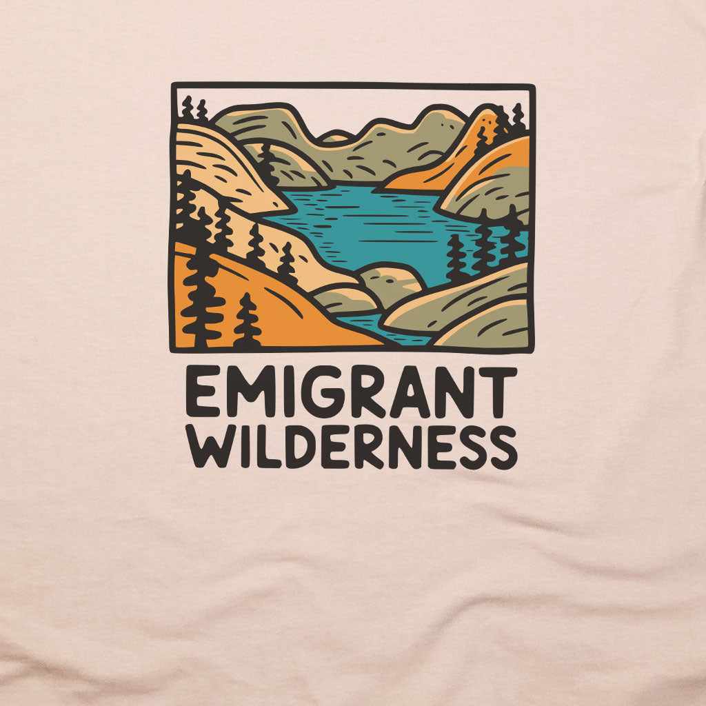 Emigrant WildernessT-Shirt Adventure and Outdoors Themed T-Shirt