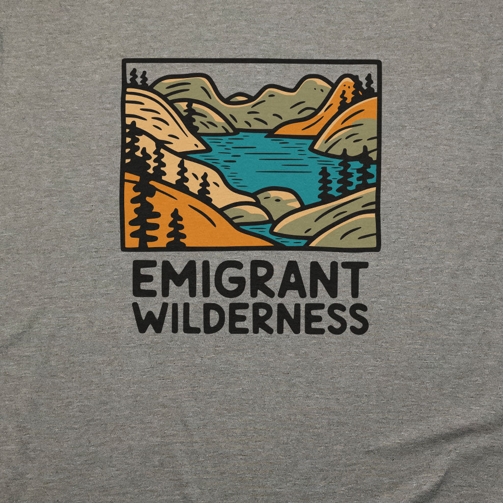 Emigrant WildernessT-Shirt Adventure and Outdoors Themed T-Shirt