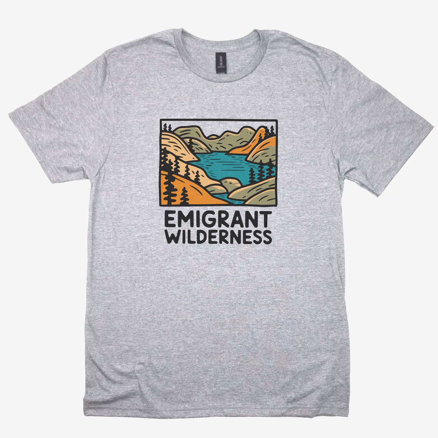 Emigrant WildernessT-Shirt Adventure and Outdoors Themed T-Shirt