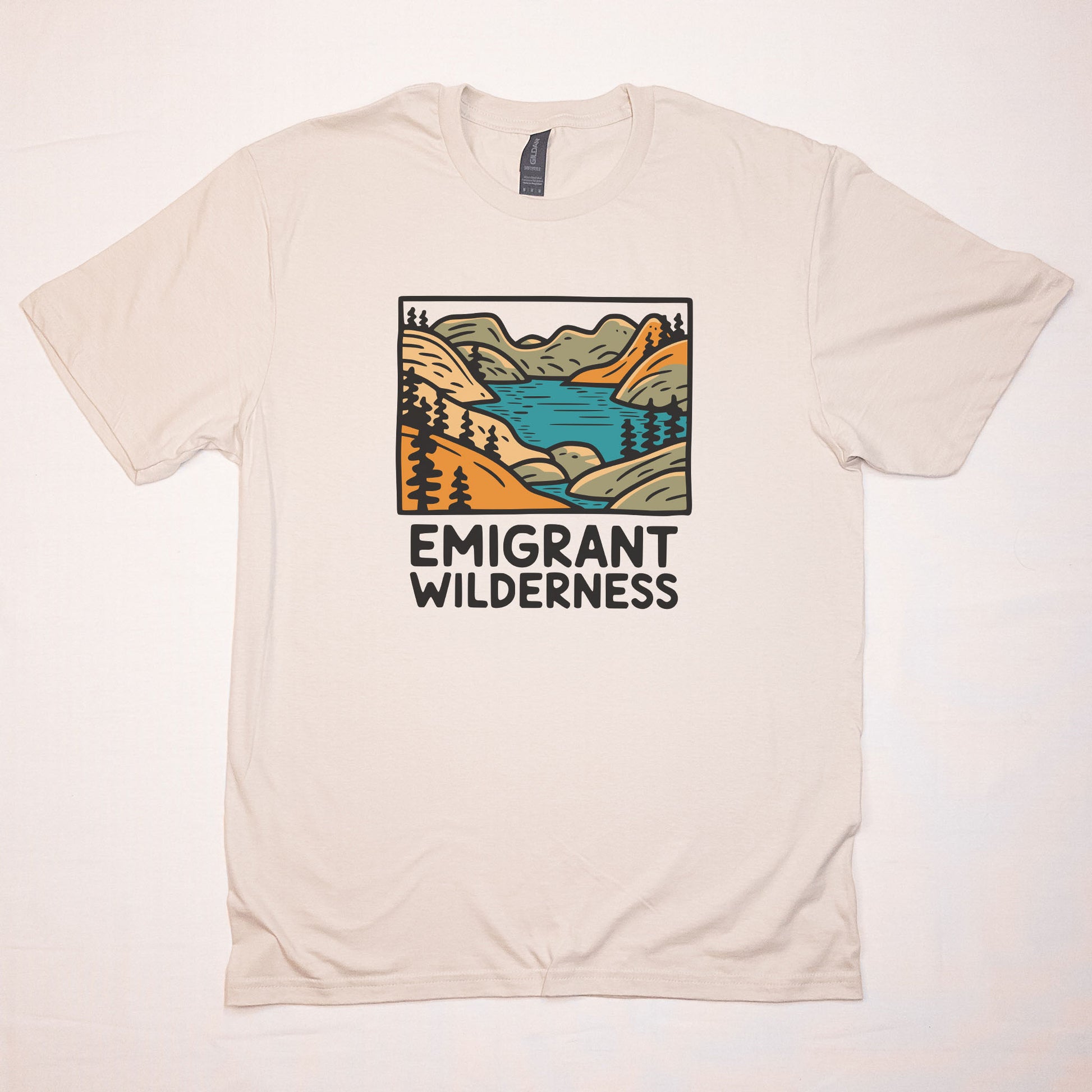Emigrant WildernessT-Shirt Adventure and Outdoors Themed T-Shirt