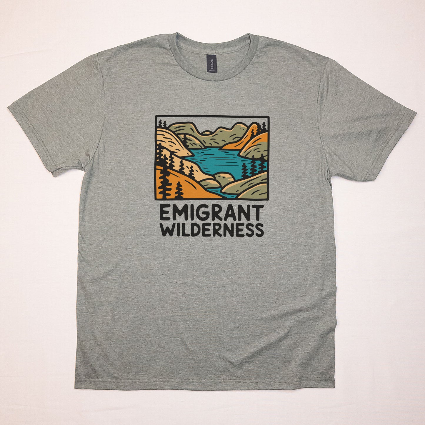 Emigrant WildernessT-Shirt Adventure and Outdoors Themed T-Shirt