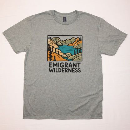 Emigrant WildernessT-Shirt Adventure and Outdoors Themed T-Shirt