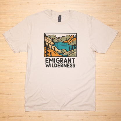 Emigrant WildernessT-Shirt Adventure and Outdoors Themed T-Shirt