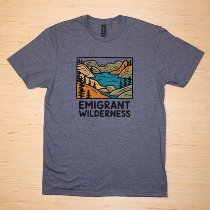 Emigrant WildernessT-Shirt Adventure and Outdoors Themed T-Shirt