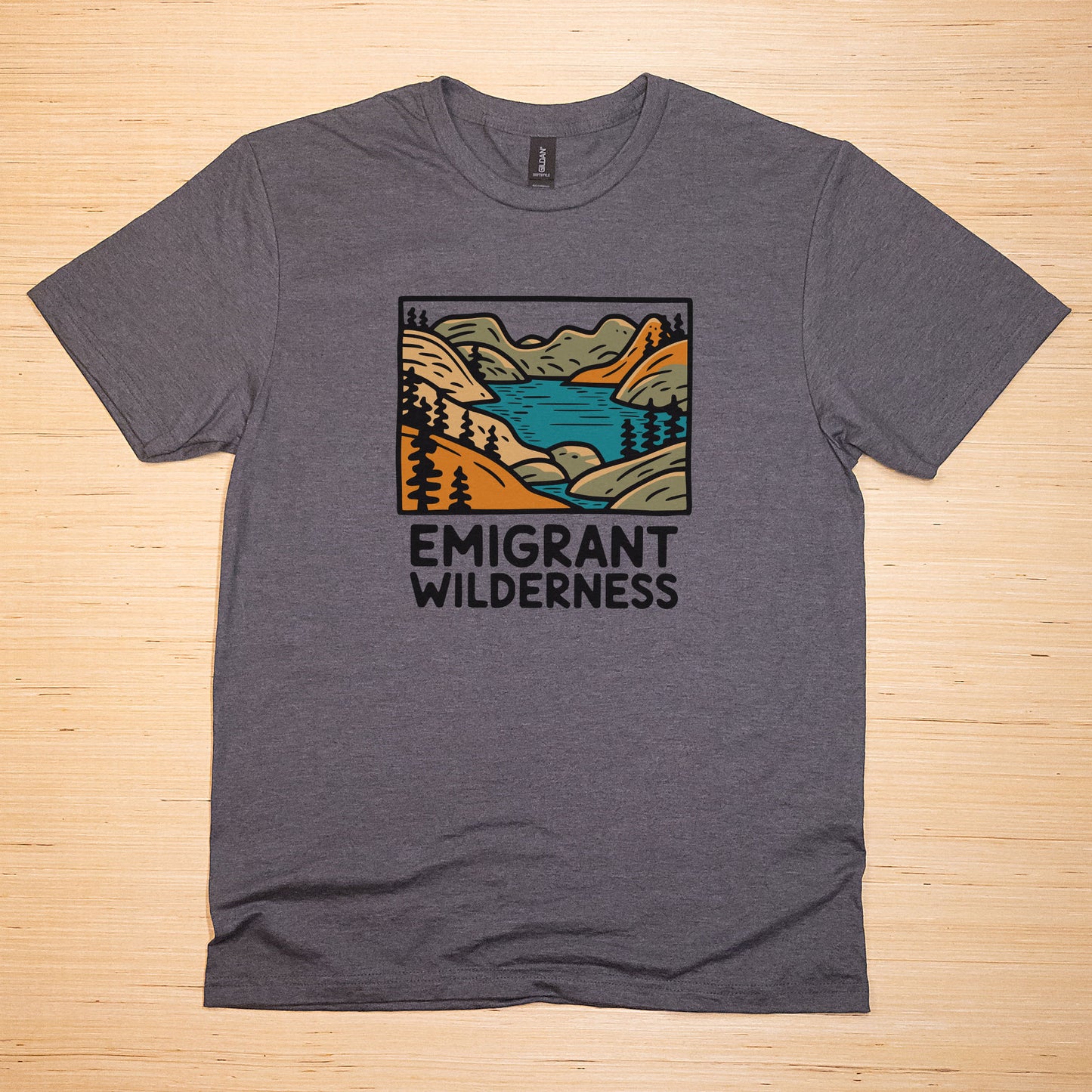Emigrant WildernessT-Shirt Adventure and Outdoors Themed T-Shirt