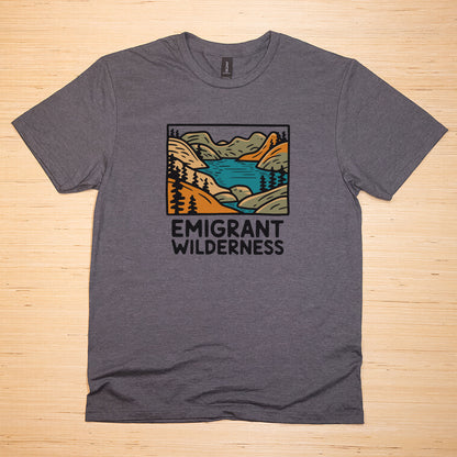 Emigrant WildernessT-Shirt Adventure and Outdoors Themed T-Shirt