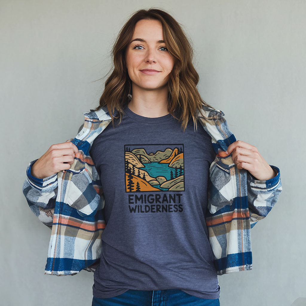 Emigrant WildernessT-Shirt Adventure and Outdoors Themed T-Shirt