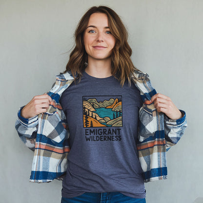 Emigrant WildernessT-Shirt Adventure and Outdoors Themed T-Shirt