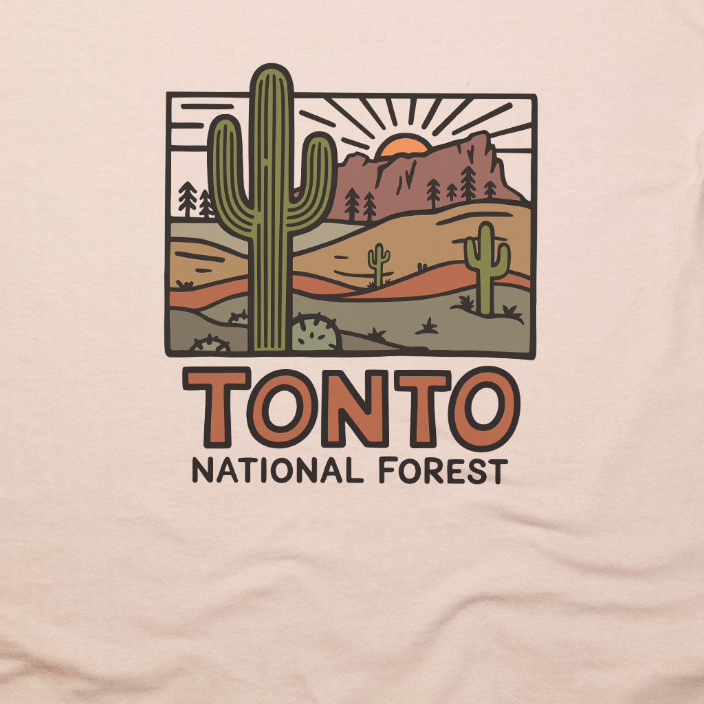 Tonto National Forest T-Shirt Adventure and Outdoors Themed T-Shirt