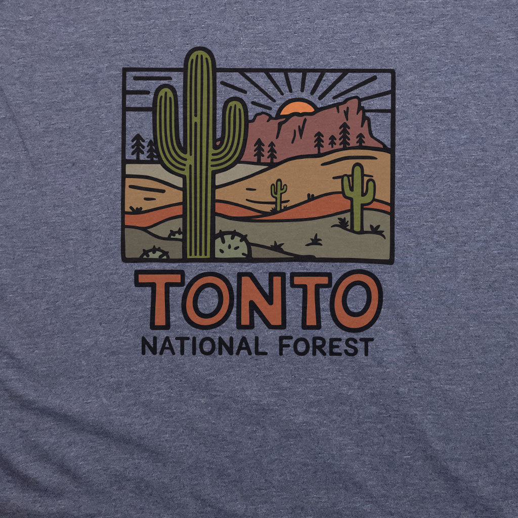 Tonto National Forest T-Shirt Adventure and Outdoors Themed T-Shirt
