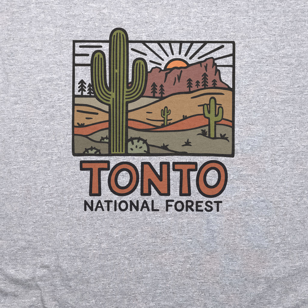 Tonto National Forest T-Shirt Adventure and Outdoors Themed T-Shirt