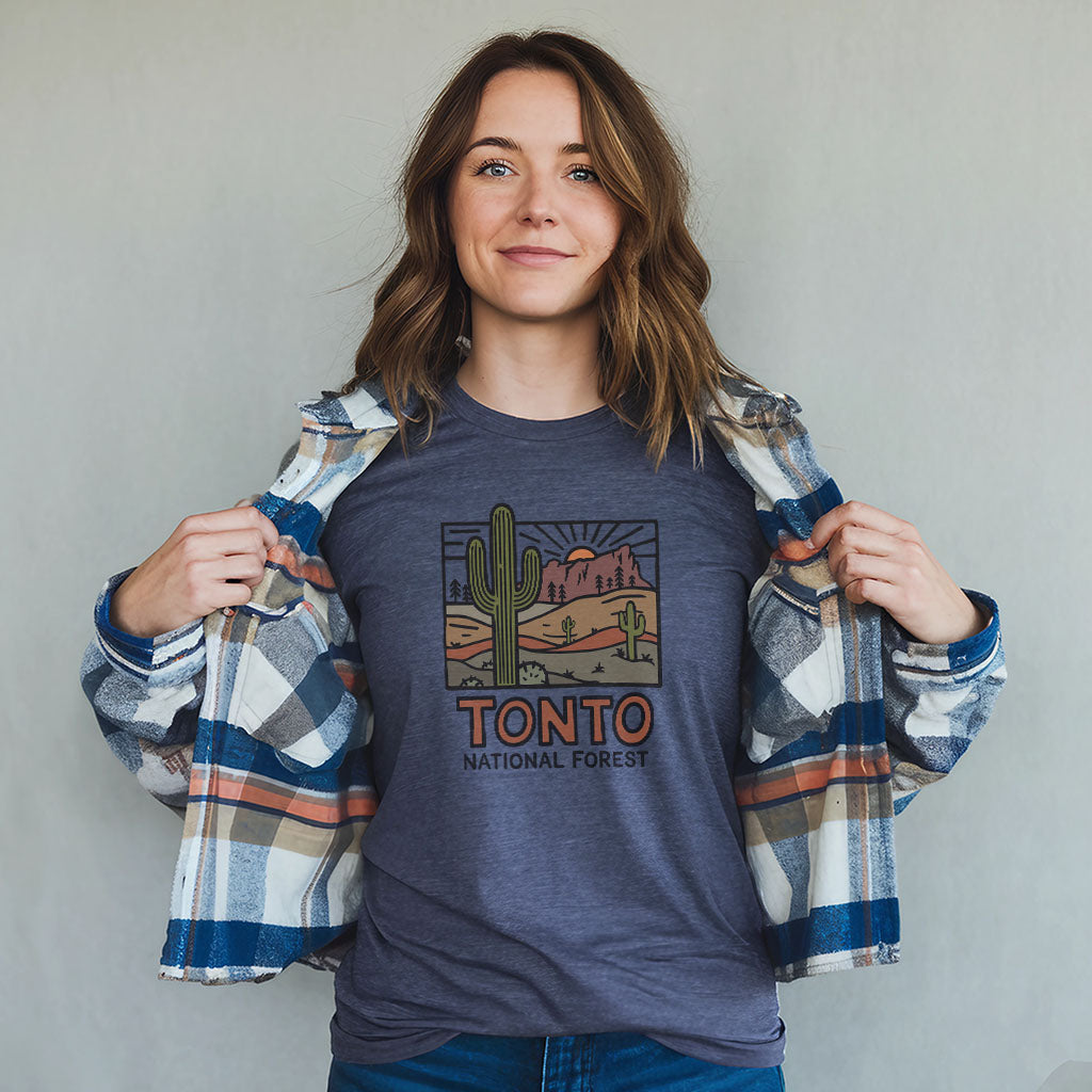 Tonto National Forest T-Shirt Adventure and Outdoors Themed T-Shirt