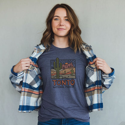 Tonto National Forest T-Shirt Adventure and Outdoors Themed T-Shirt