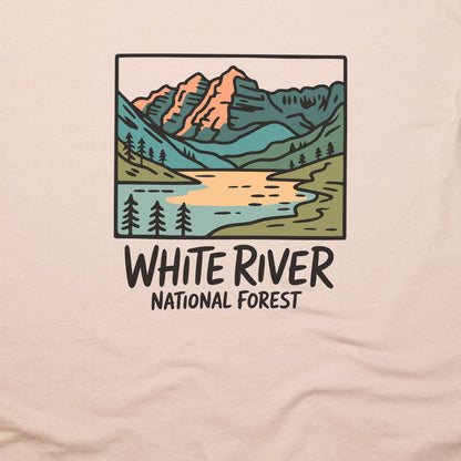 White River National Forest T-Shirt Adventure and Outdoors Themed T-Shirt