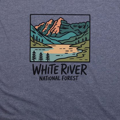 White River National Forest T-Shirt Adventure and Outdoors Themed T-Shirt