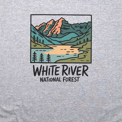 White River National Forest T-Shirt Adventure and Outdoors Themed T-Shirt