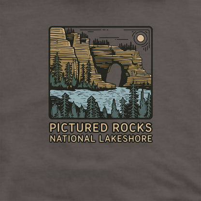 Pictured Rocks National Lakeshore Hoodie Adventure and Outdoors Themed Hoodie
