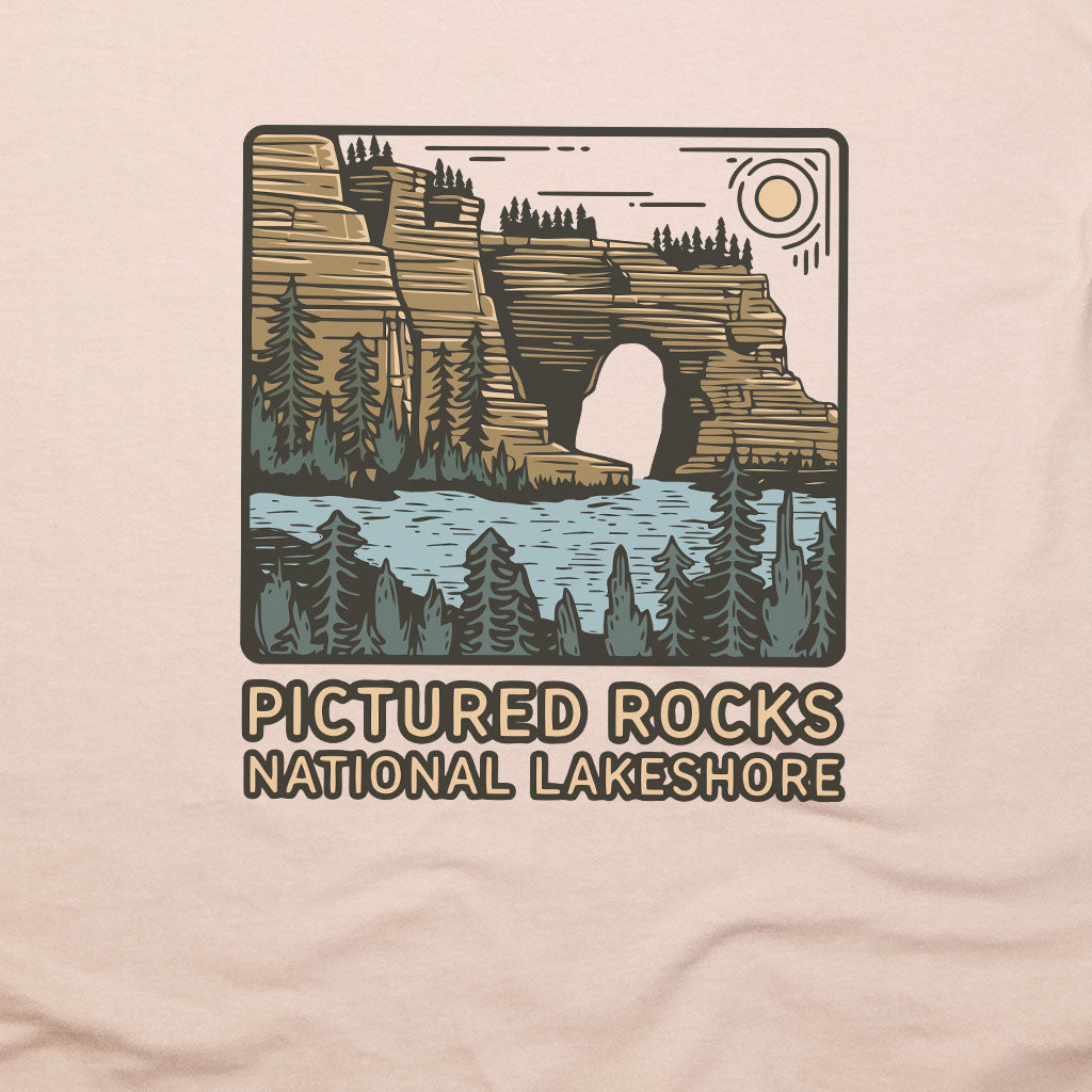 Pictured Rocks National Lakeshore T-Shirt Adventure and Outdoors Themed T-Shirt