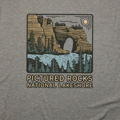 Pictured Rocks National Lakeshore T-Shirt Adventure and Outdoors Themed T-Shirt