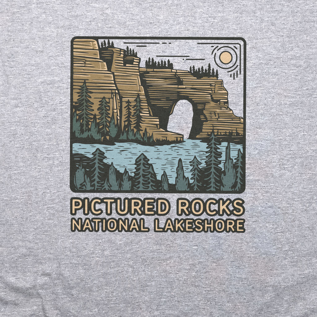 Pictured Rocks National Lakeshore T-Shirt Adventure and Outdoors Themed T-Shirt