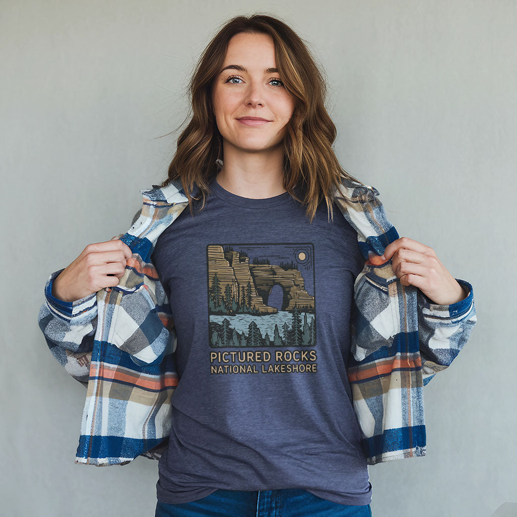Pictured Rocks National Lakeshore T-Shirt Adventure and Outdoors Themed T-Shirt