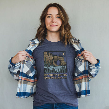 Pictured Rocks National Lakeshore T-Shirt Adventure and Outdoors Themed T-Shirt