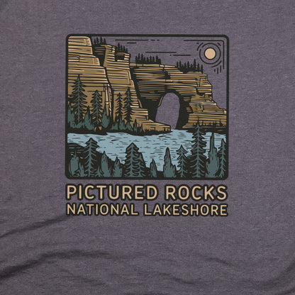 Pictured Rocks National Lakeshore T-Shirt Adventure and Outdoors Themed T-Shirt