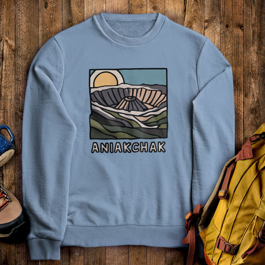 Aniakchak National Monument Crewneck Sweatshirt