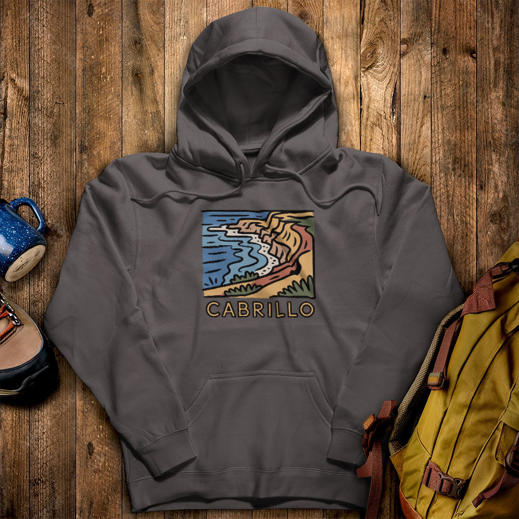 Cabrillo National Monument Hoodie Charcoal Adventure and Outdoors Themed Hoodie