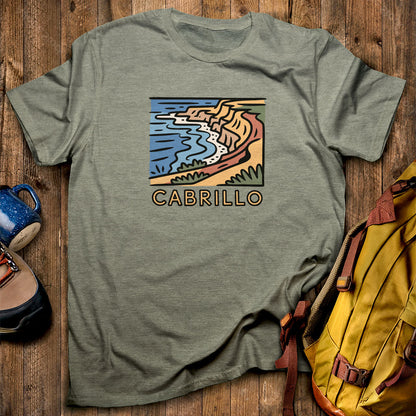 Cabrillo National Monument T-Shirt Heather Military Green Adventure and Outdoors Themed T-Shirt