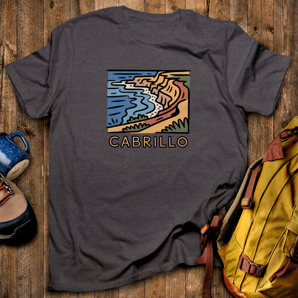 Cabrillo National Monument T-Shirt Dark Heather Adventure and Outdoors Themed T-Shirt