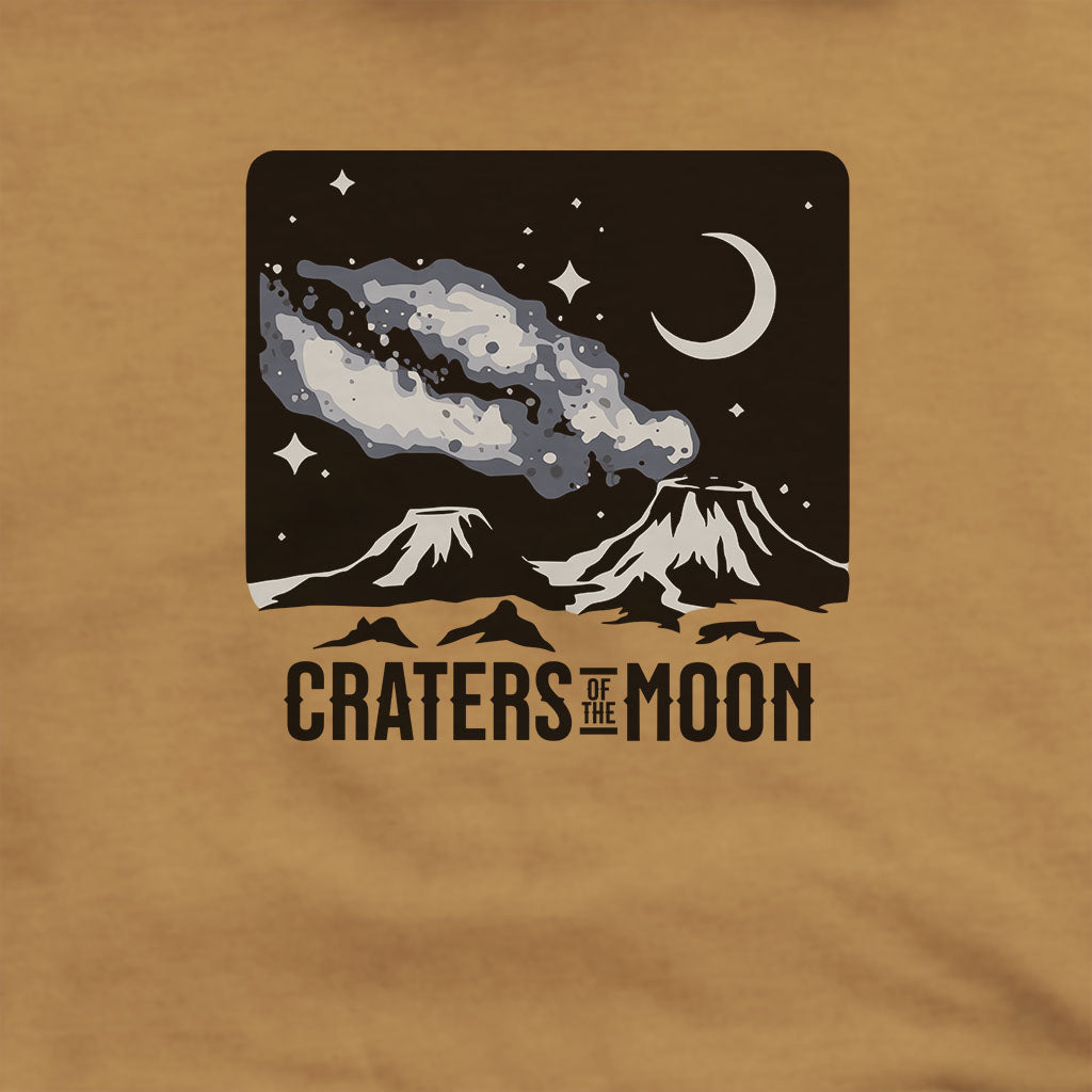 Craters of the Moon at Night Hoodie