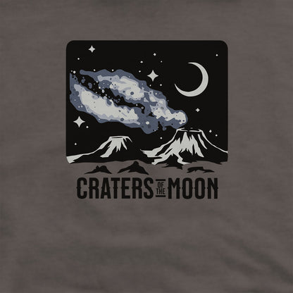 Craters of the Moon at Night Hoodie