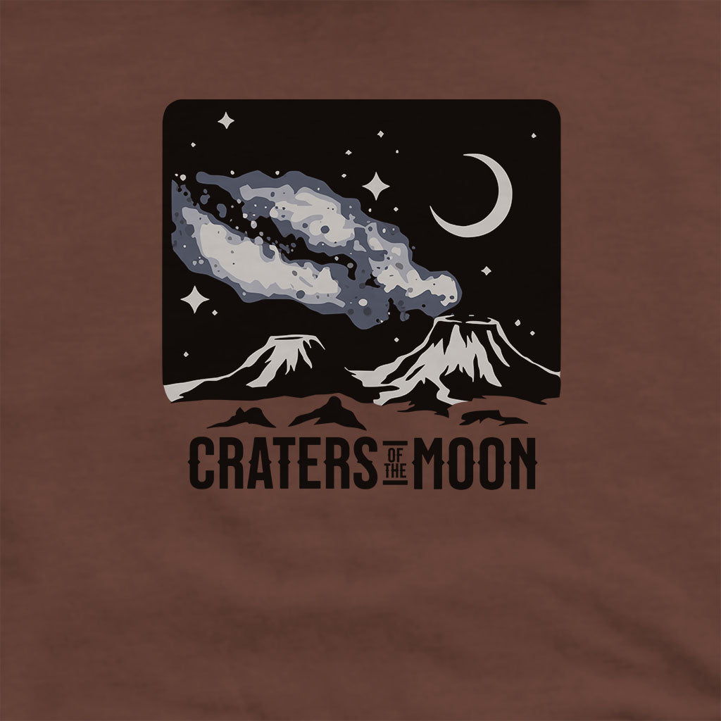 Craters of the Moon at Night Hoodie
