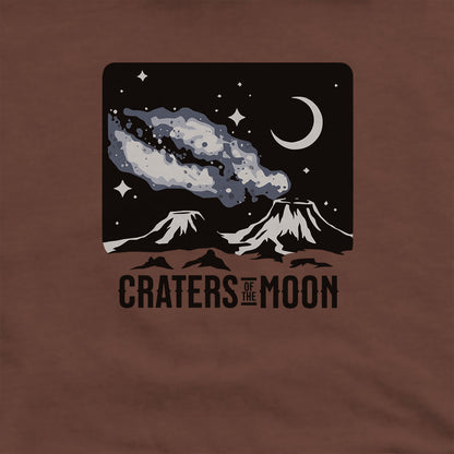 Craters of the Moon at Night Hoodie